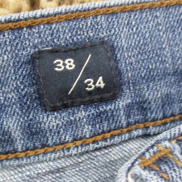 Lucky Brand Jeans Men's 39x33 Medium Wash 221 Straight Leg Stretch Denim - Picture 8 of 11